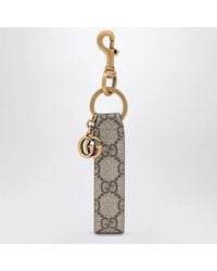 Gucci - Canvas Keyring - Lyst