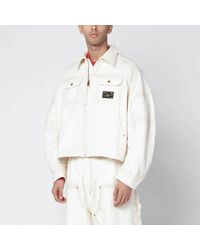 Willy Chavarria - Stockton Washed-Effect Zip Jacket - Lyst