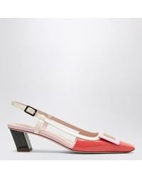 Roger Vivier - Belle Vivier Patent Leather Slingback - Lyst