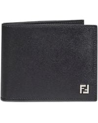 Fendi - Rectangular Metal Card Holder - Lyst