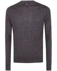 Etro - Round Neck Sweater - Lyst