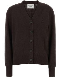 Isabel Marant - Karina Cotton-Wool Cardigan - Lyst