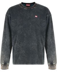DIESEL - T-Shirt With Long Sleeves T-Boxt-Ls-T3 - Lyst