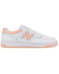 New Balance - Two-Tone Leather 480 Sneakers - Lyst