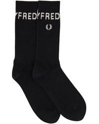 Fred Perry - Socks With Logo - Lyst