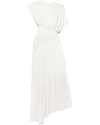 Rabanne - Ivory Viscose Polyamide Elastane Dress - Lyst