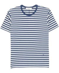 DUNST - Striped Cotton T-Shirt - Lyst