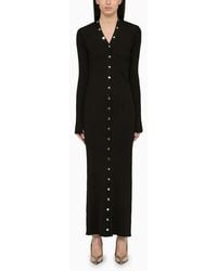 The Attico - Long Knitted Cardigan - Lyst