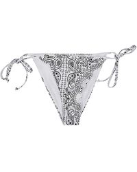 Mc2 Saint Barth - Bandana Print Bikini Bottoms - Lyst