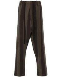 Uma Wang - Striped Trousers - Lyst