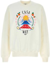 CASABLANCA - Cotton Sweatshirt - Lyst