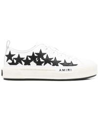 Amiri - Stars Court Canvas Sneakers - Lyst