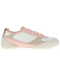 McQueen - Leather Sneakers - Lyst
