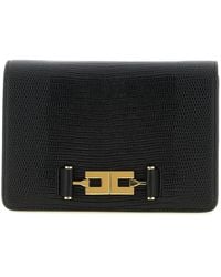 Elisabetta Franchi - Lizard Print Crossbody Bag - Lyst