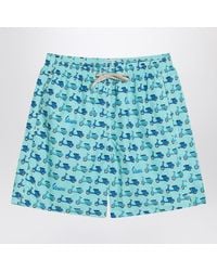 Mc2 Saint Barth - Jean Lighting Swimsuit With Vespa - Lyst