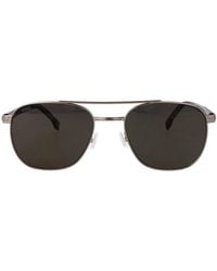 BOSS - Stainless Steel Sunglasses - Lyst