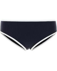 Miu Miu - Midnight Stretch Nylon Bikini Bottom - Lyst