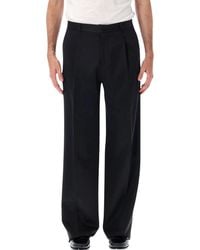 Lardini - Pleated Wool Trousers - Lyst