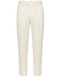 Fendi - Wool Virgin Wool Viscose Pants - Lyst