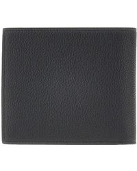 Thom Browne - Grained Leather Bi-Fold Wallet - Lyst