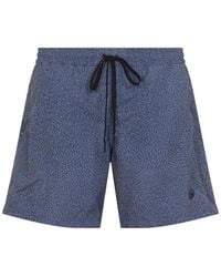 Brioni - 17Cm Polyester Swim Shorts - Lyst