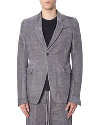 Rick Owens - Single-Breasted Jacket - Lyst