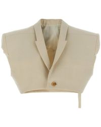 Rick Owens - 'Micro Tatlin' Vest - Lyst