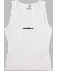 CASABLANCA - Tank Top Organic Cotton - Lyst