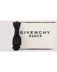 Givenchy - And Small Logo Cotton Pouch - Lyst