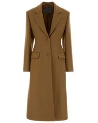 Balenciaga - Single-Breasted Wool Coat - Lyst