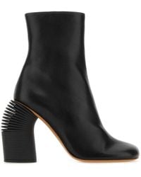 Off-White c/o Virgil Abloh - Leather Spring Ankle Boots - Lyst