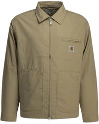 Carhartt - Postal Polyester Cotton Overshirt Jacket - Lyst