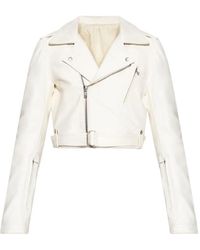 Rick Owens - Leather Jacket 'Luke' - Lyst