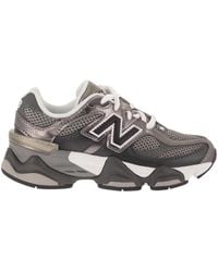 New Balance - 9060 – Junior Mesh And Suede Lifestyle Sneakers - Lyst