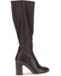 Stuart Weitzman - Mulberry Stretch Leather Boots - Lyst