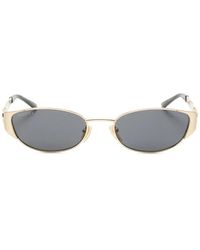 Gucci - Oval-Frame Sunglasses - Lyst