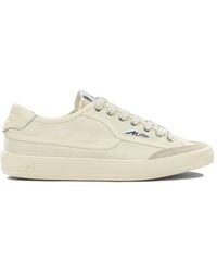 Autry - Windscape Low Canvas Suede Cow Leather Rubber Sneakers - Lyst