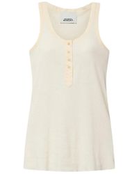 Isabel Marant - Helma Silk Top - Lyst
