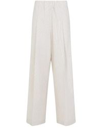 Dries Van Noten - Ecru Pila Cotton Pants - Lyst