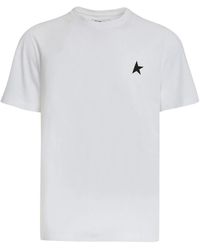 Golden Goose - Minimalist Short-Sleeve T-Shirt With Star Logo - Lyst
