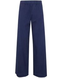Labo.art - "Diana" Rock Cotton Straight Trousers - Lyst