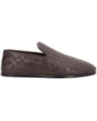 Bottega Veneta - Woven Collection Loafers - Lyst