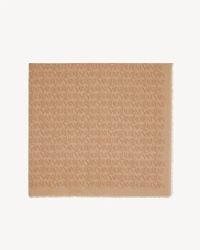 Saint Laurent - Modal And Cashmere Large Square Scarf - Lyst