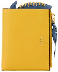 Prada - Portaf.Piccolo Lampo - Lyst
