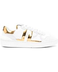 Lanvin - Clay Low-Top Sneakers - Lyst