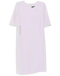 Emporio Armani - Short Dress - Lyst