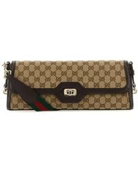 Gucci - Original Gg Fabric Medium Luce Shoulder Bag - Lyst