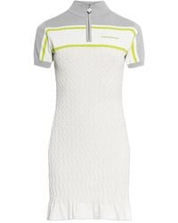 CASABLANCA - Short Zip-Up Dress - Lyst