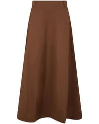 Max Mara - S Max Mara Flared Skirt - Lyst