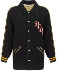 Bode - 'Monogram Snap' Reversible Jacket - Lyst